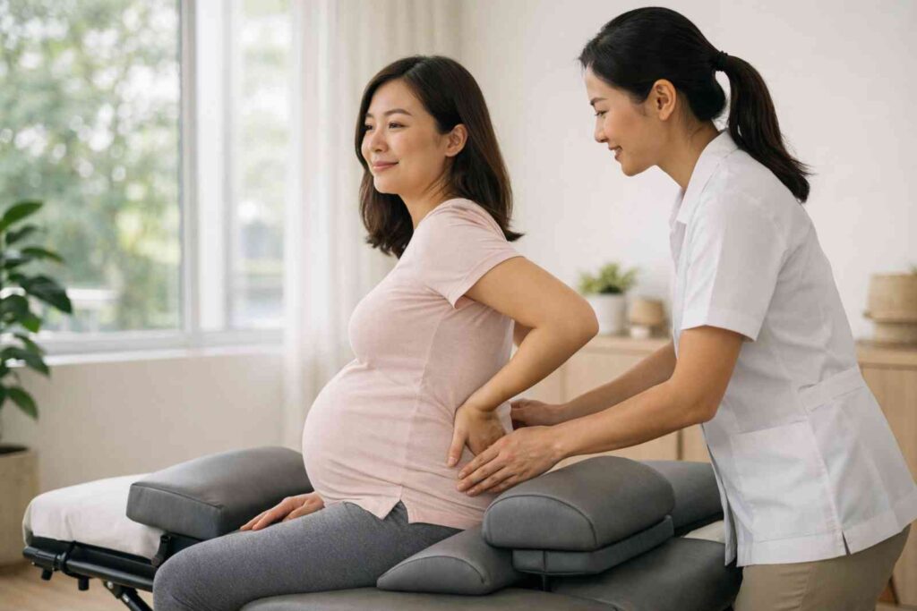 Managing Pregnancy Back Pain Naturally: A Gentle Guide by Dr. Shinde